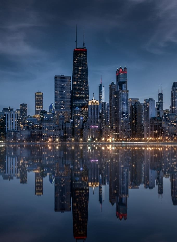 Hình nền iPad Pro M5 thành phố