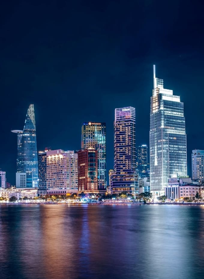 Hình nền iPad Pro M5 thành phố