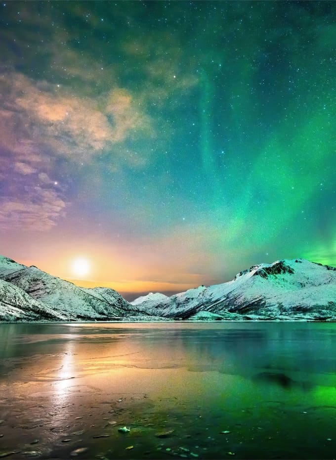 Hình nền iPad Pro M5 thiên nhiên