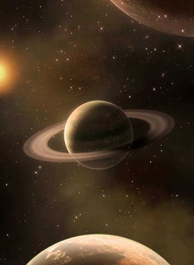 Hình nền iPad Pro M5 vũ trụ