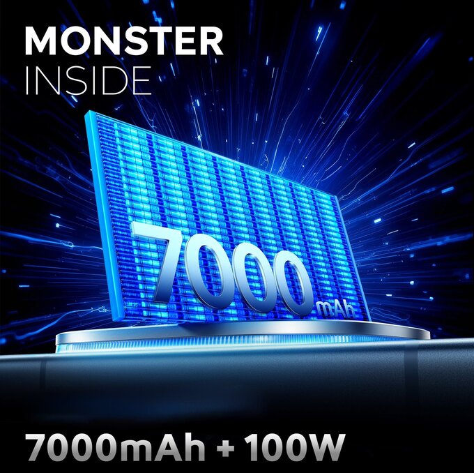 Pin là yếu tố nổi bật khác của Vivo iQOO 15, với dung lượng 7.000mAh