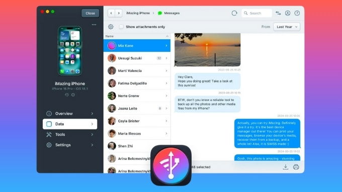 Quản lý tin nhắn iPhone