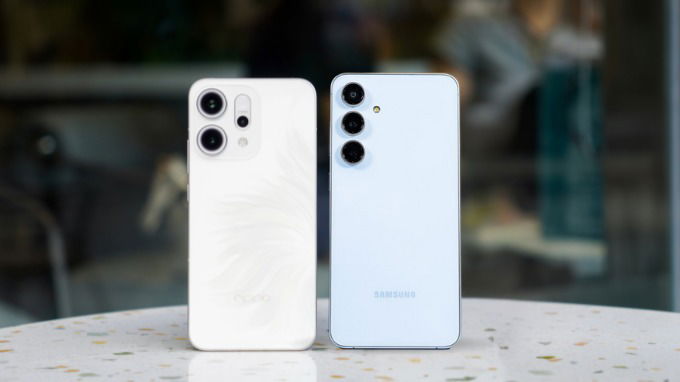 So sánh OPPO Reno 14 và Galaxy S24 FE về thiết kế