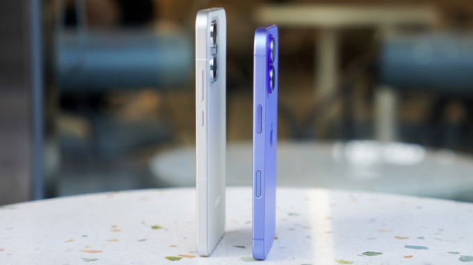 iPhone 16 dày hơn OPPO Reno 14