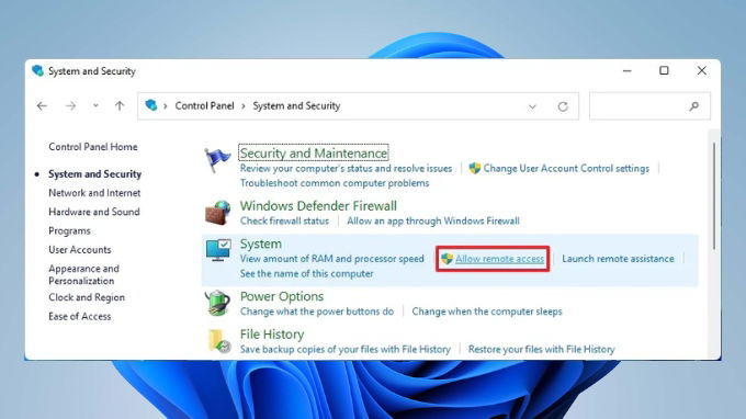 Thay đổi tên máy tính trên Windows 11 bằng Control Panel
