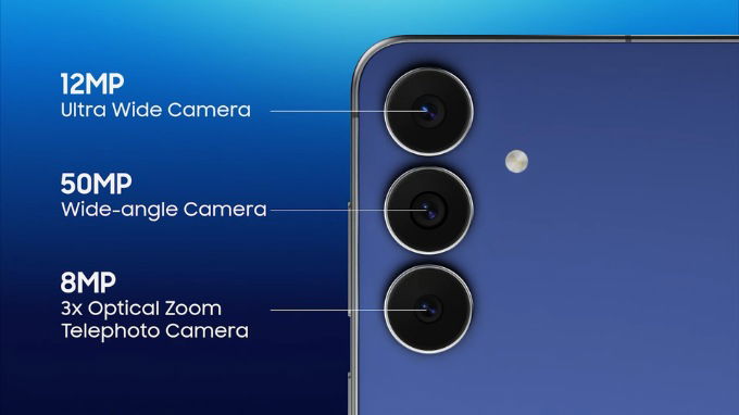 Về nhiếp ảnh, Galaxy S25 FE duy trì hệ thống camera sau tương tự thế hệ trước
