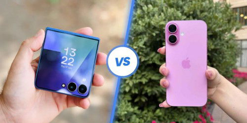 So sánh Samsung Galaxy Z Flip 7 và iPhone 16: Chọn flagship nhỏ gọn nào?