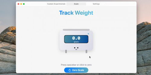 TrackWeight: Biến trackpad của MacBook thành cân điện tử!