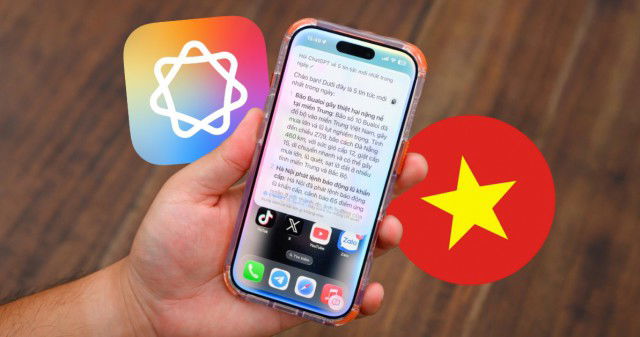 Cách bật Apple Intelligence tiếng Việt trên iPhone chi tiết nhất