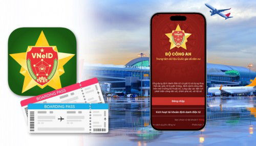 Hướng dẫn cách check-in online, mua vé máy bay bằng VNeID