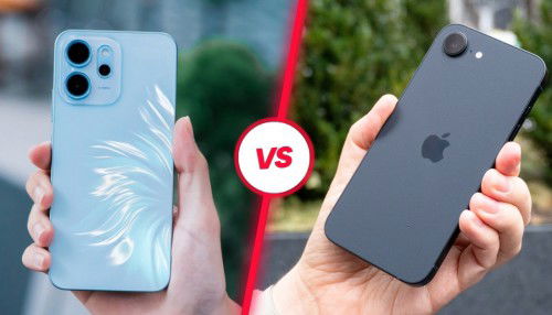 So sánh OPPO Reno 14 F và iPhone 16e: Chọn thiết bị nào?