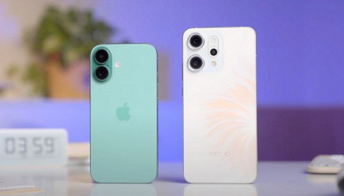 So sánh OPPO Reno 14 và iPhone 16: Liệu OPPO có đủ sức?