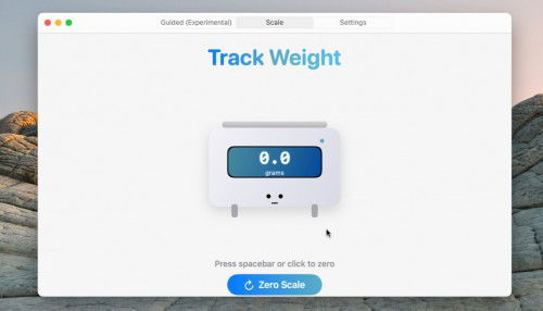 TrackWeight: Biến trackpad của MacBook thành cân điện tử!