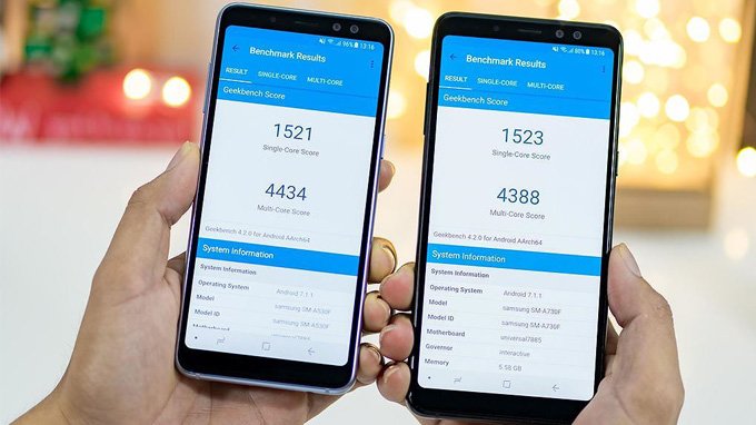 Cải tiến đáng ghi nhận trên Galaxy A8 và A8 Plus (2018)