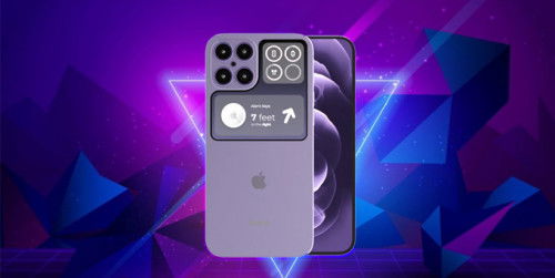 Concept iPhone 14 với màn hình phụ ở phía sau đang khuấy động fan của Apple