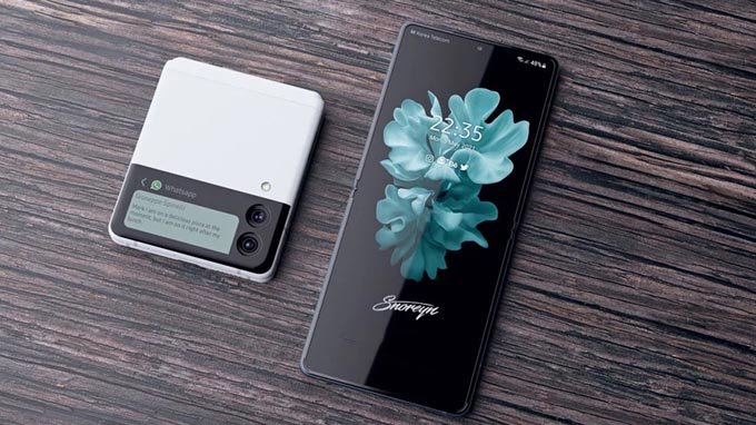 Galaxy Z Flip 3 5G 256GB Hàn cũ có thiết kế độc đáo