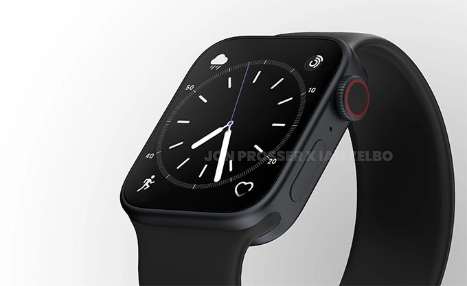 Apple Watch series 8 lộ diện ảnh render