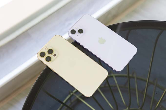 So sánh thiết kế iPhone 14 và iPhone 13 Pro Max cũ
