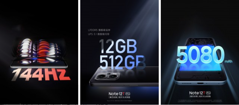 Redmi Note 12T Pro được trang bị nhiều công nghệ mới