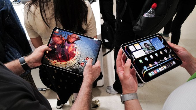 Thiết kế và kích thước iPad Pro 2024 ấn tượng