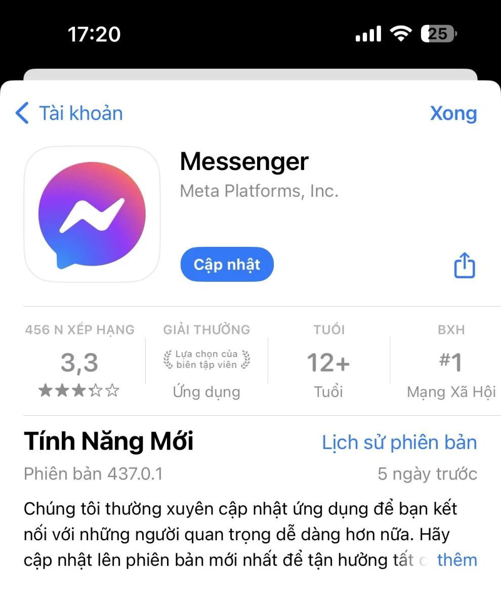 Bí kíp đọc tin nhắn trên Messenger mà không bị phát hiện