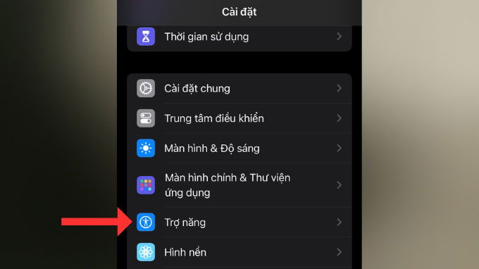 Bước 2 kích hoạt tính năng Back Tap trên iPhone