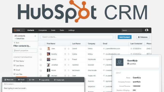 Phần mềm quản lý bán hàng HubSpot