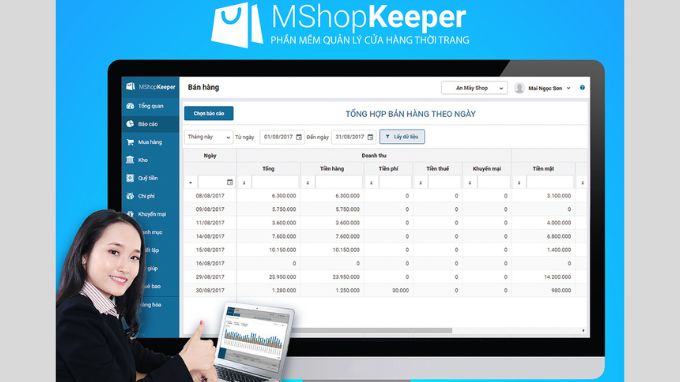 Phần mềm quản lý bán hàng MSHOPKEEPER