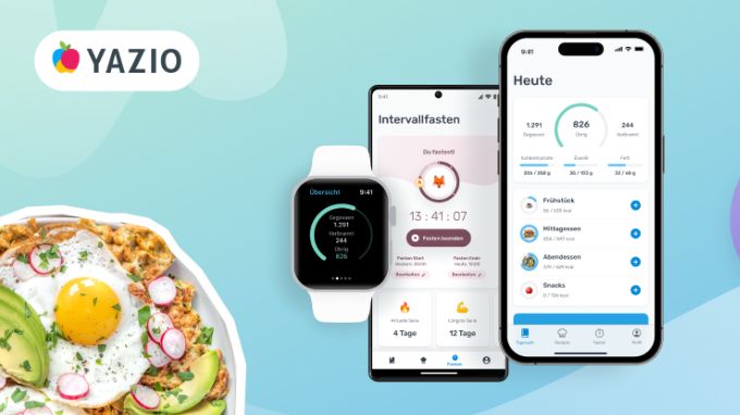 App tính calo YAZIO