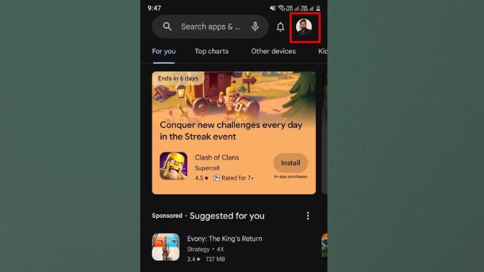 Cách khôi phục ứng dụng đã xóa trên Android thông qua CH Play