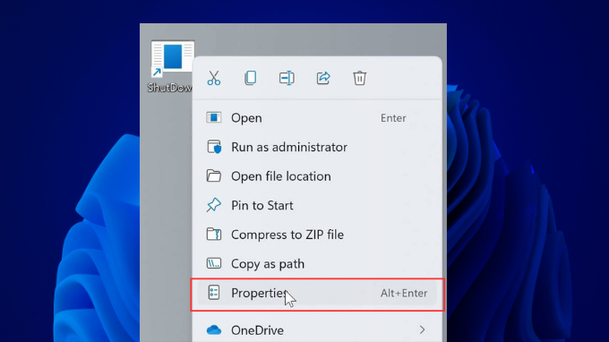 Gán phím tắt cho Shortcut