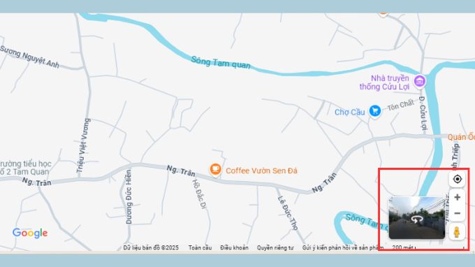 Xem lại hình ảnh nhà cũ trên Google Maps