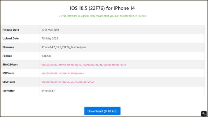 Xóa iOS 26 beta trên iPhone bằng cách hạ cấp xuống iOS 18