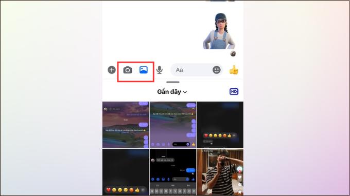 Cách bật chế độ gửi ảnh chỉ xem 1 lần trên Messenger
