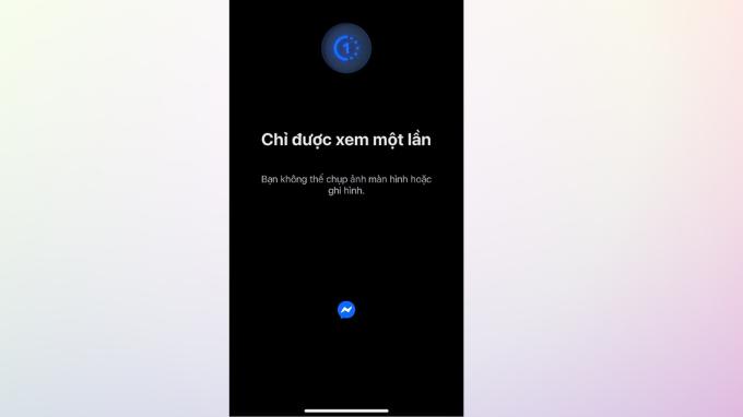 Lưu ý khi dùng chế độ gửi ảnh chỉ xem 1 lần trên Messenger