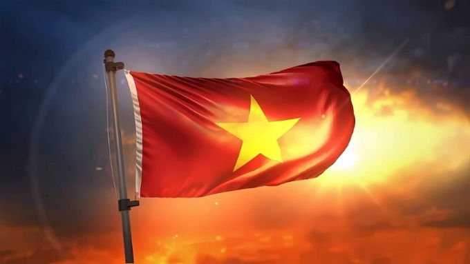 Hình nền lá cờ Việt Nam hào hùng