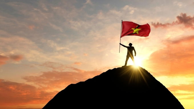 Hình nền lá cờ Việt Nam hào hùng