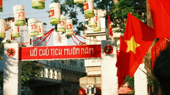 Hình nền lá cờ Việt Nam hào hùng