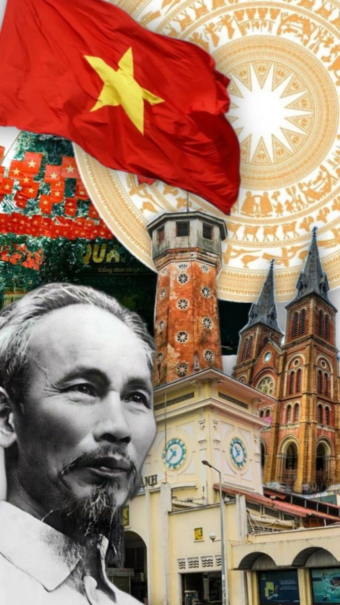 Hình nền lá cờ Việt Nam nghệ thuật
