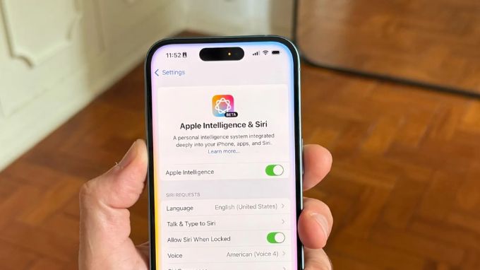 iOS 18.4 beta nâng cấp Siri