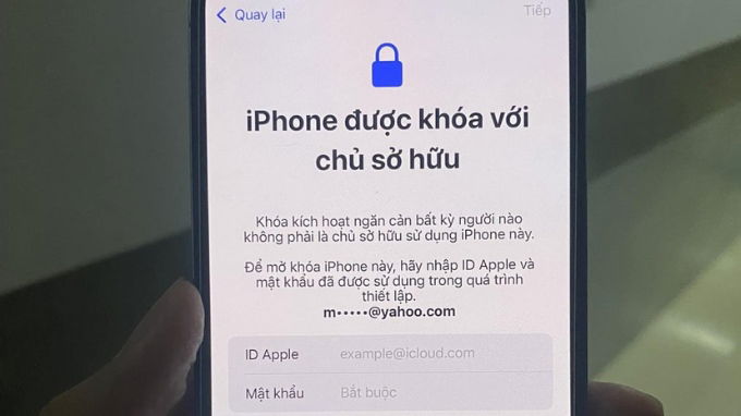 iPhone 16 cũ dính iCloud có sửa được không?