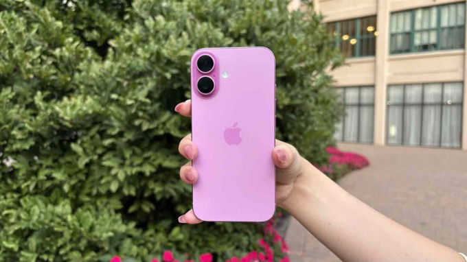 iPhone 16 màu Hồng 