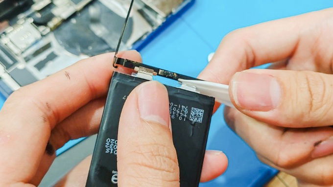 Lỗi trong quá trình thay pin