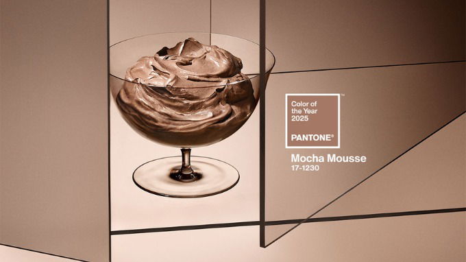 Màu của năm 2025 là Mocha Mousse (PANTONE 17-1230)