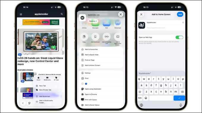Safari trên iOS 26 hiển thị hình ảnh tốt hơn