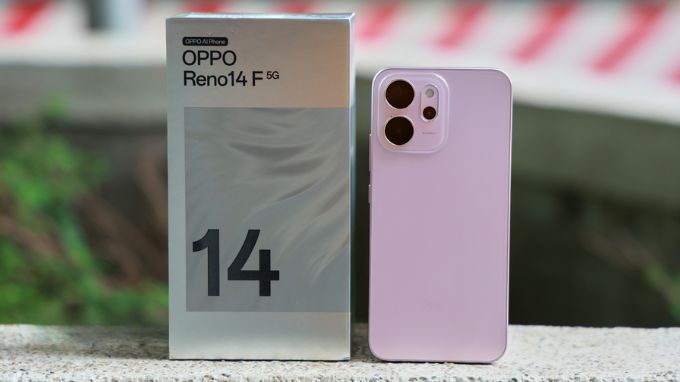 Thiết kế bên ngoài Oppo Reno14 F