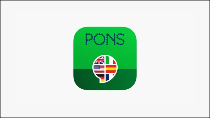 App dịch trực tiếp trên màn hình điện thoại PONS Translate