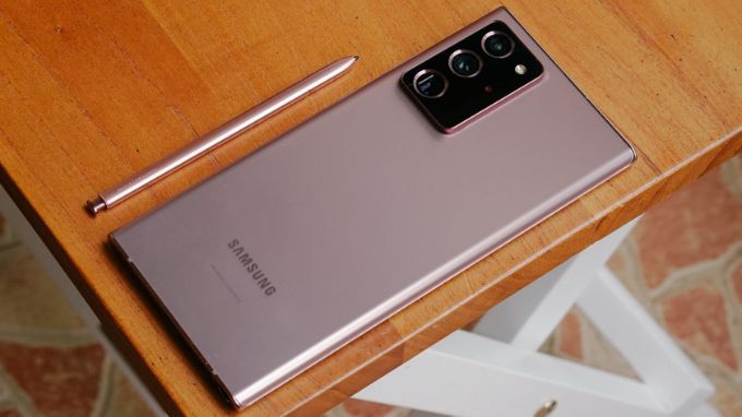 Điện thoại Samsung có bút cảm ứng Note 20 Ultra