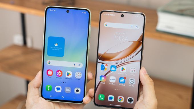 Chất lượng màn hình Galaxy A36 và vivo V50 Lite 4G