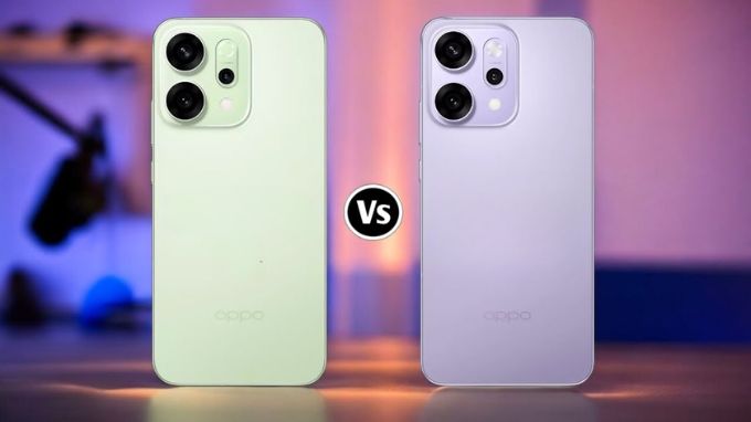 So sánh thiết kế Oppo Reno 14 và Oppo Reno 14 Pro